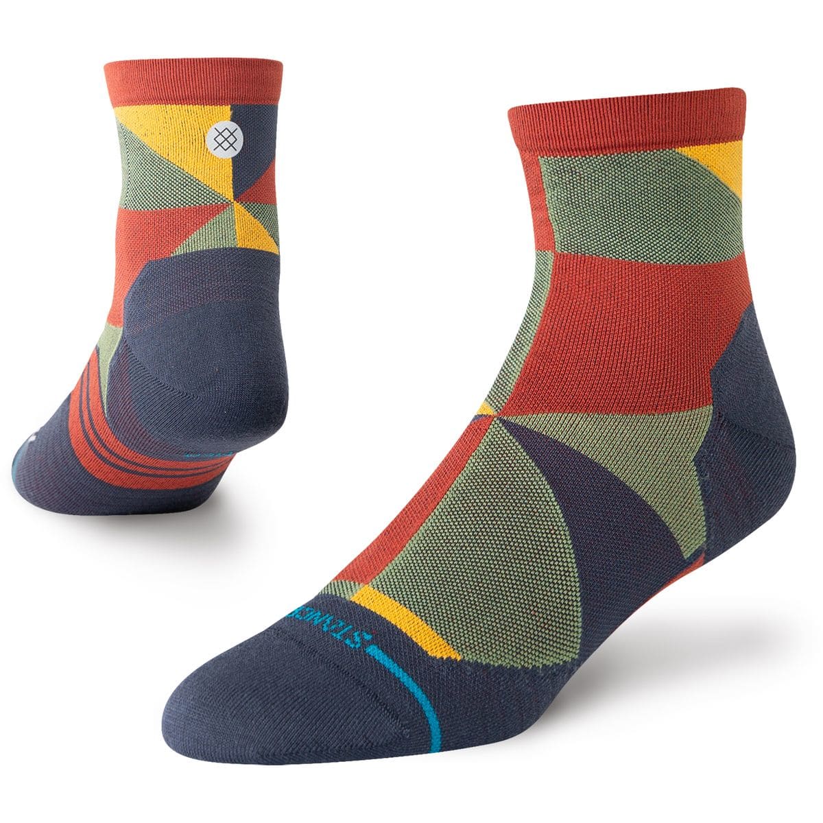 Stance A Frame UL Quarter Socken, blau
