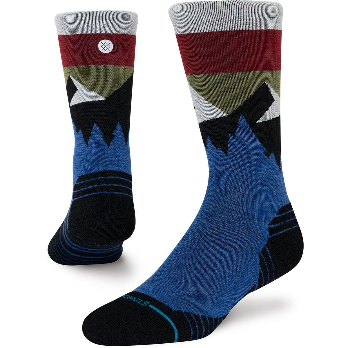 Stance Light Wool Crew Socken, blau