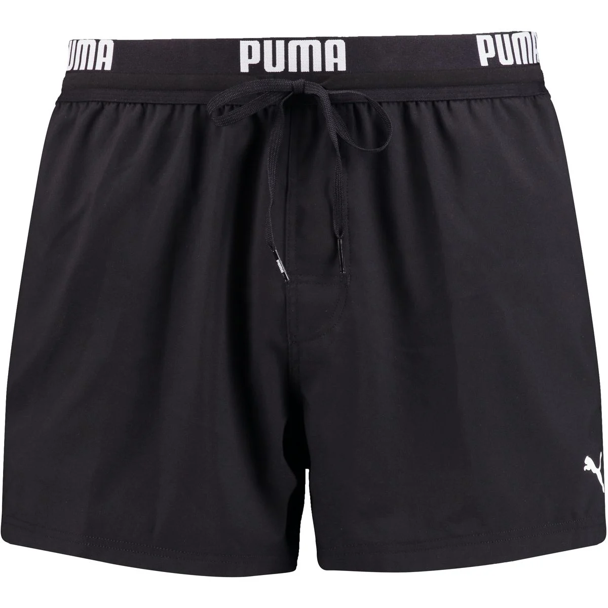 Swim Logo Short Length Herren Badehose, schwarz S
