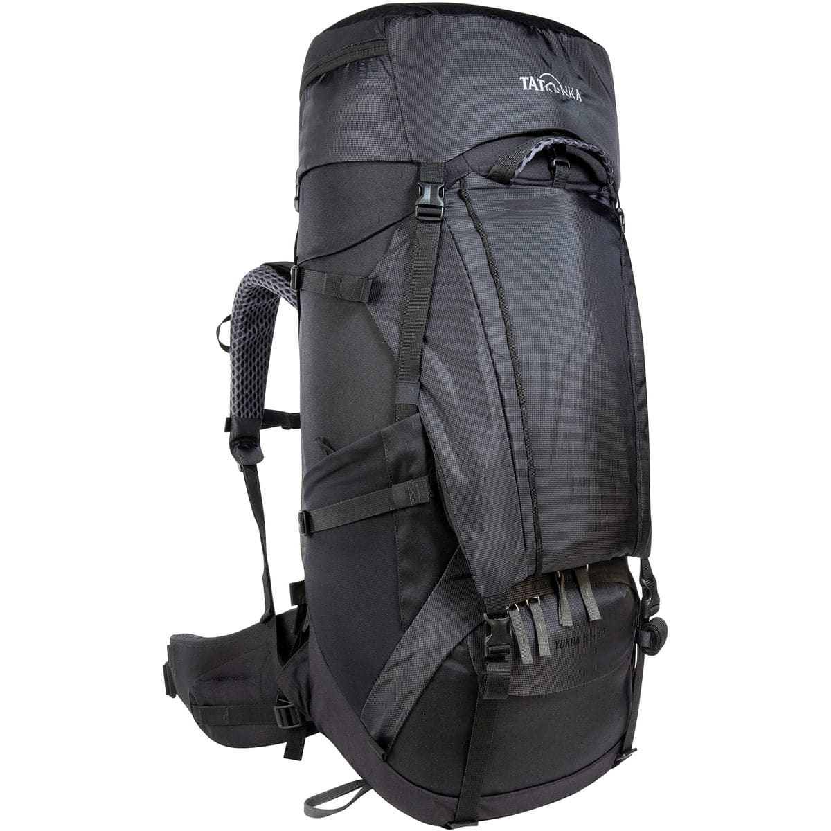 Yukon 50+10 Trekkingrucksack, schwarz 50 l + 10 l