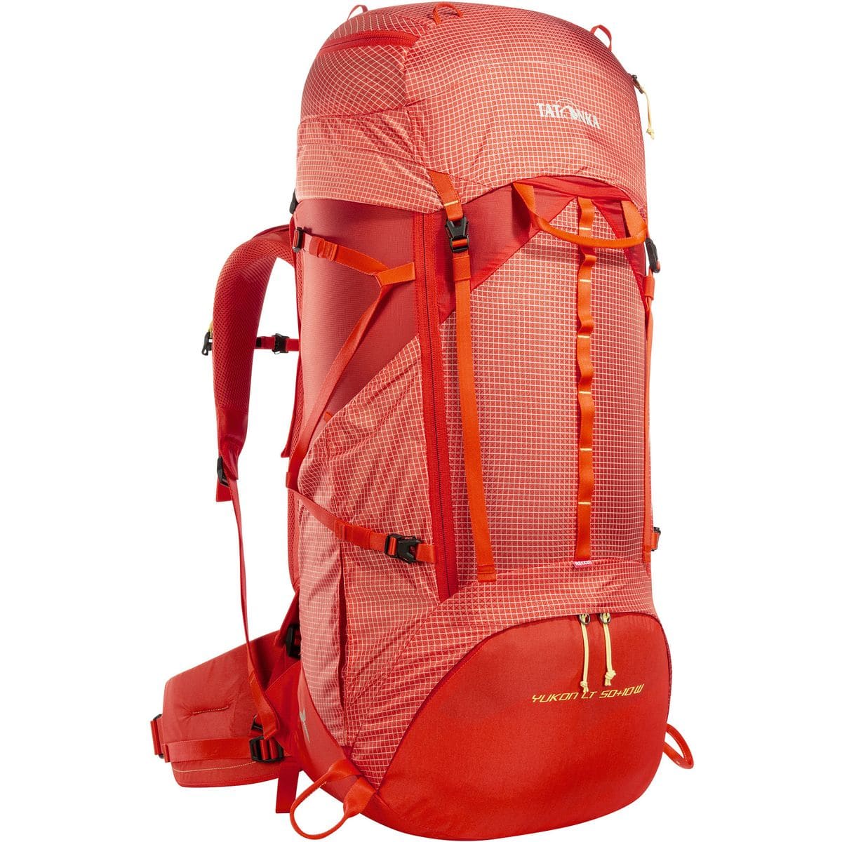 Yukon LT 50+10 Recco Trekkingrucksack, rot 50 l + 10 l