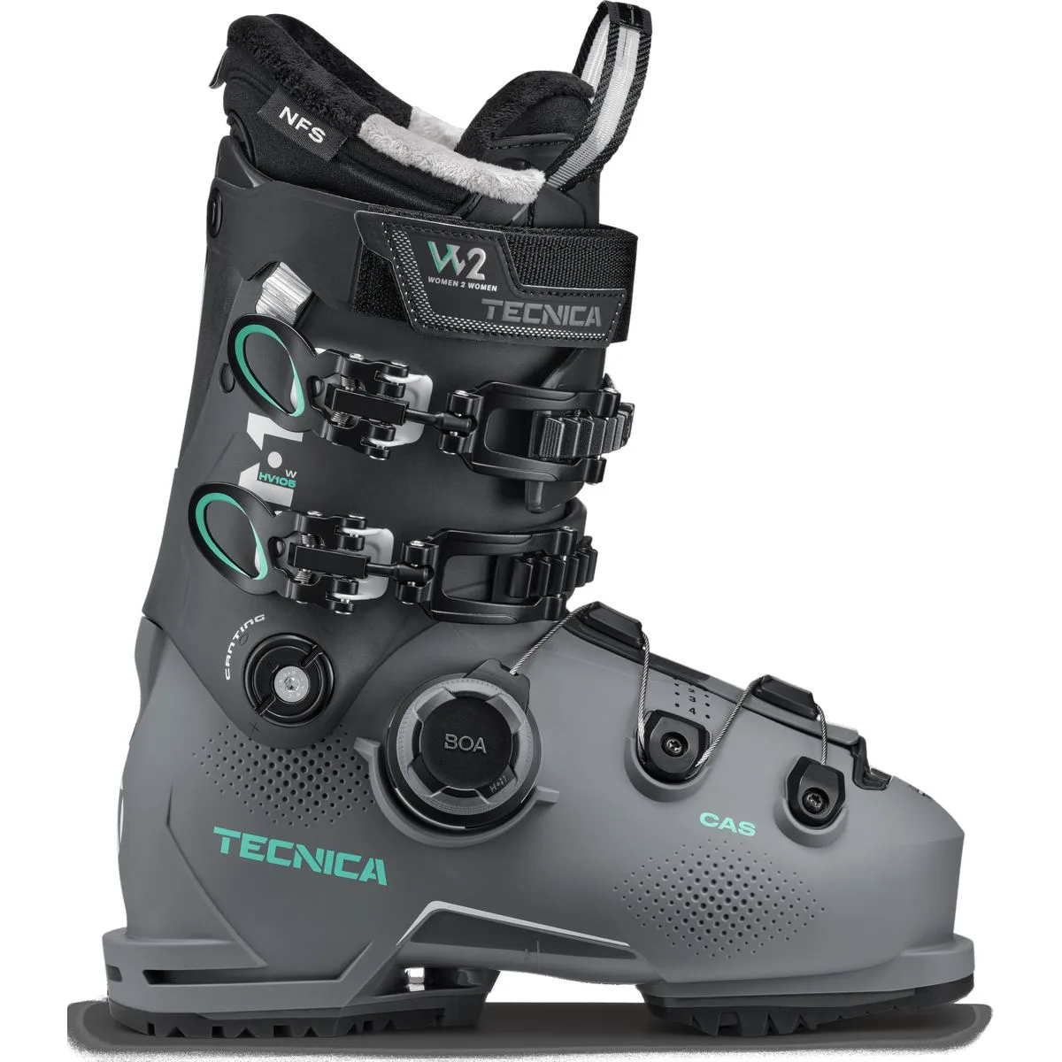 Mach BOA HV 105Gw Damen All-Mountain Schuhe, grau, Größe 42 ½ 42 ½