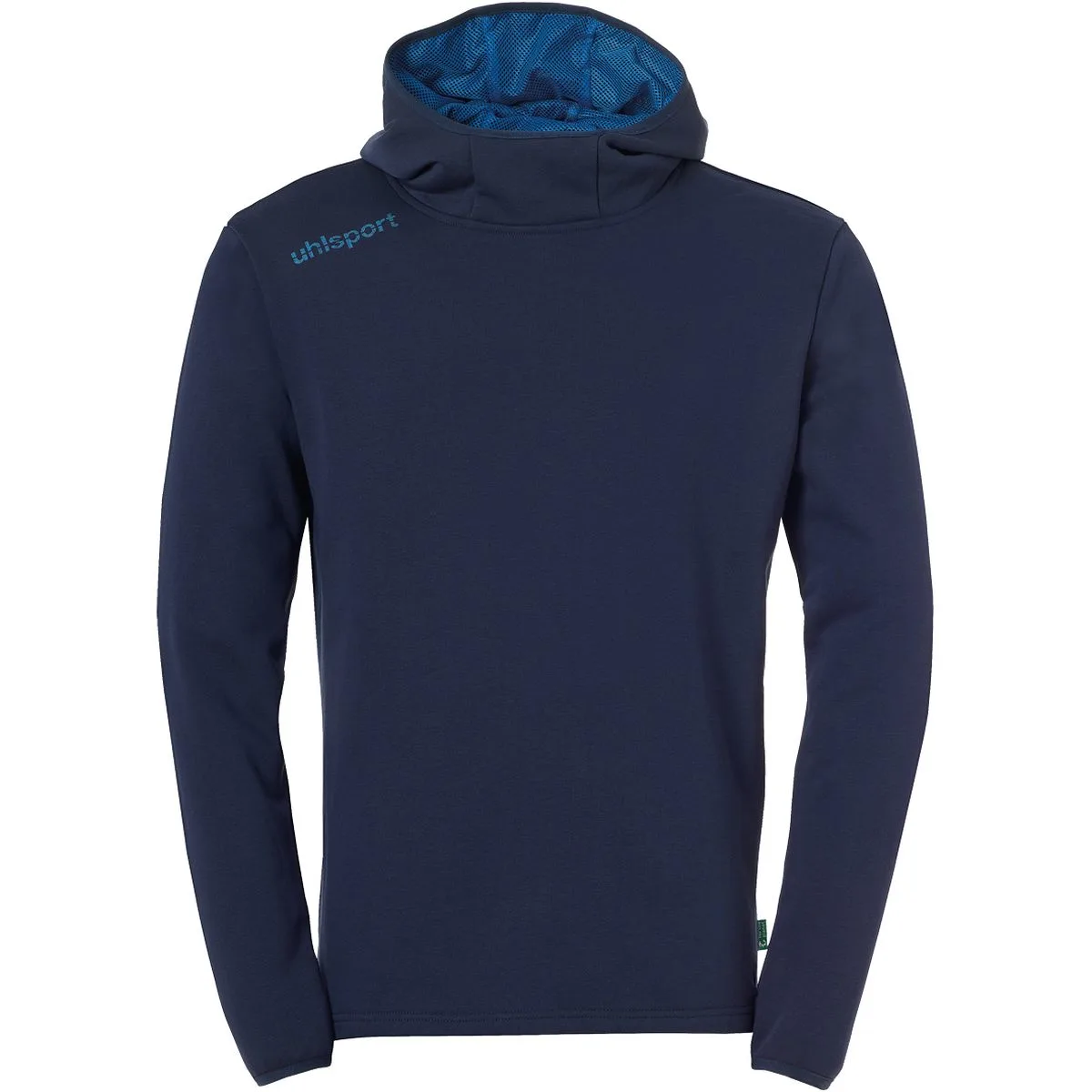 Essential Kapuzensweater, blau L