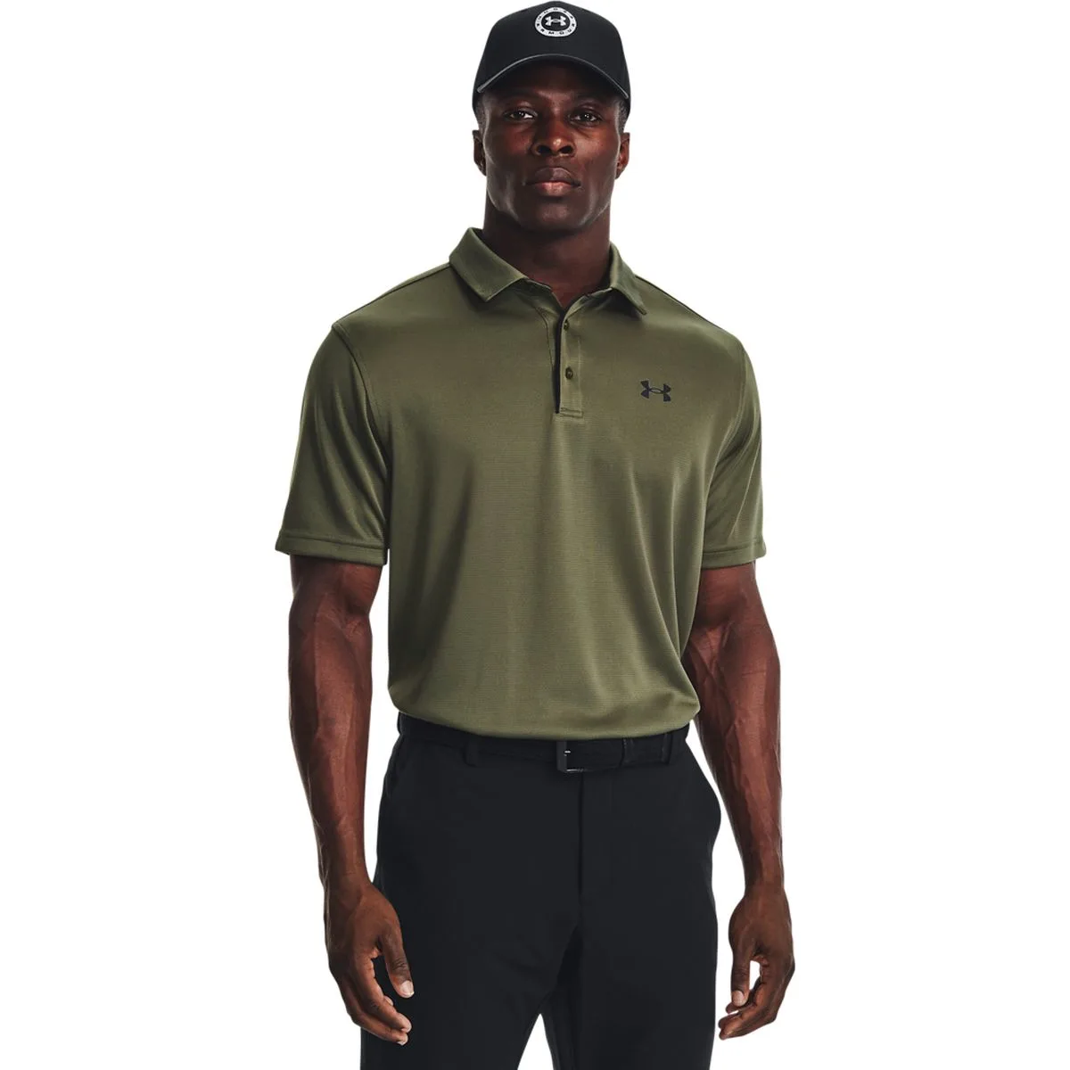 Tech Herren Poloshirt, grün 4XL