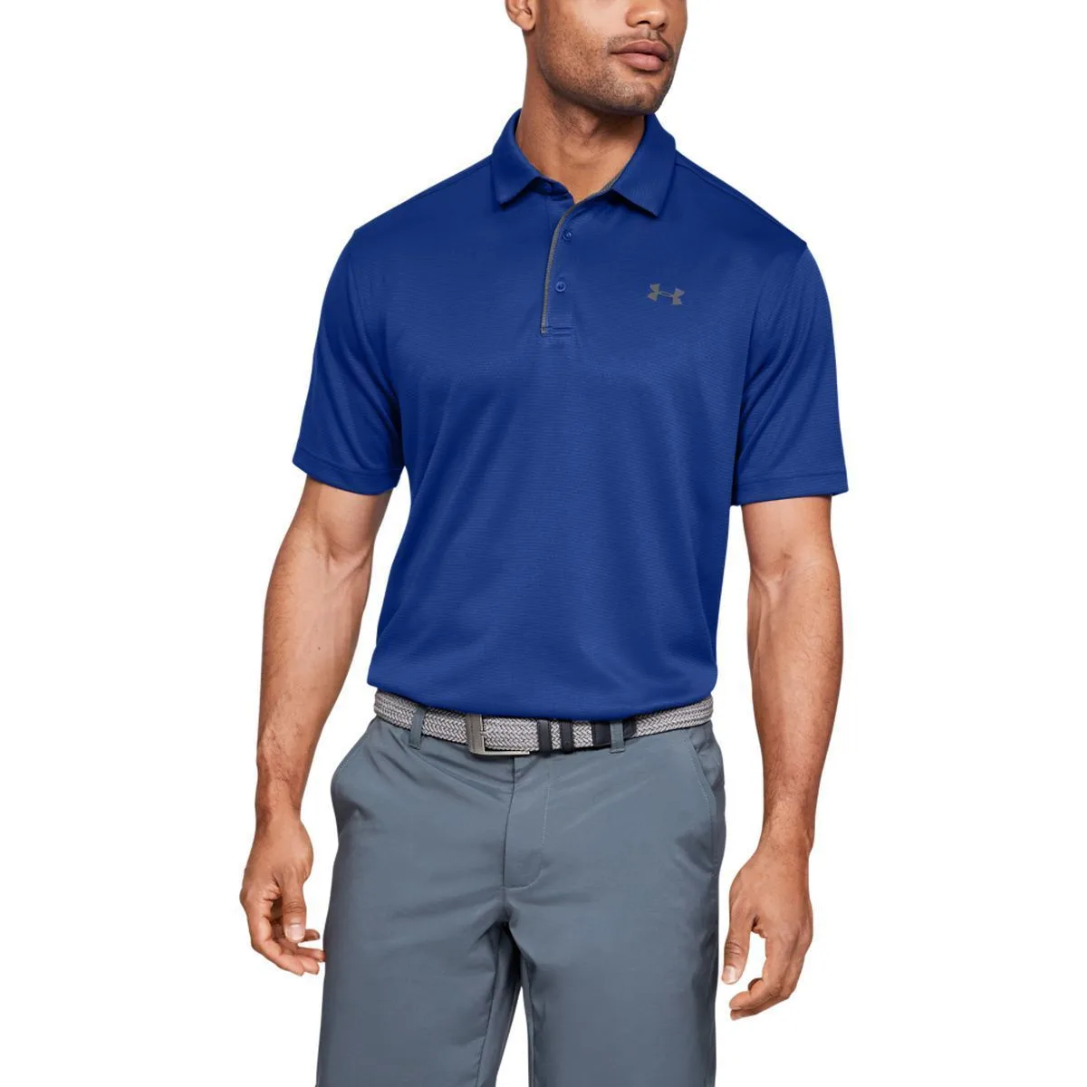 Tech Herren Poloshirt, schwarz MDT