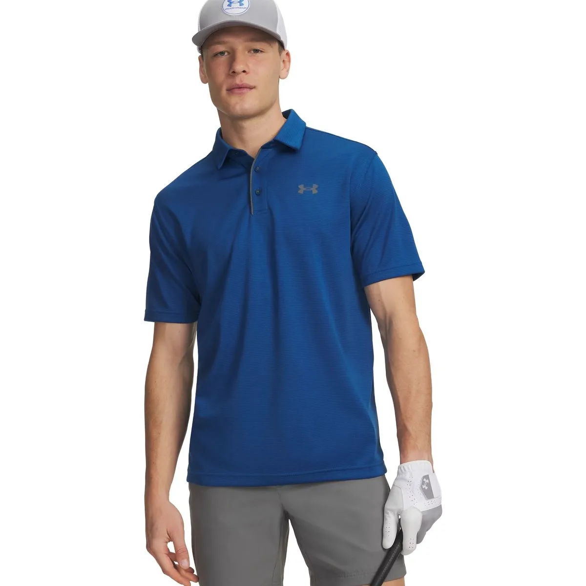 Tech Herren Poloshirt, blau 3XL