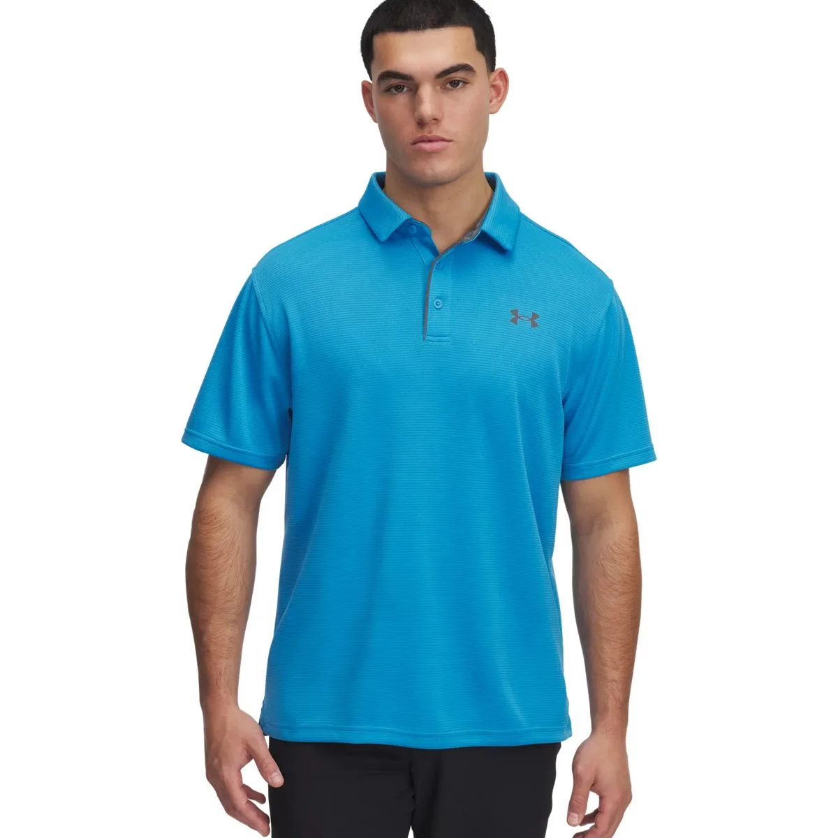 Tech Herren Poloshirt, blau SM