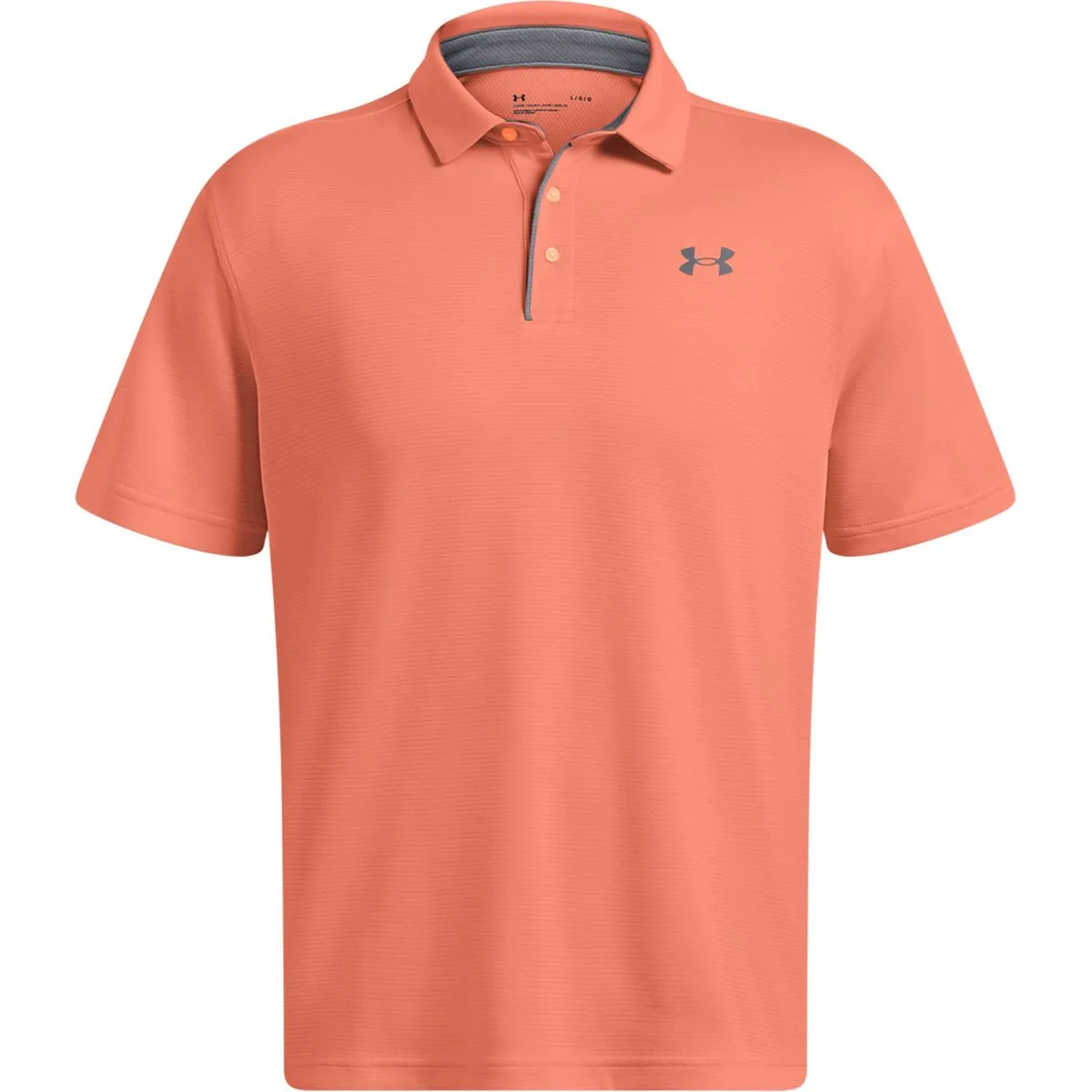 Tech Herren Poloshirt, orange XL