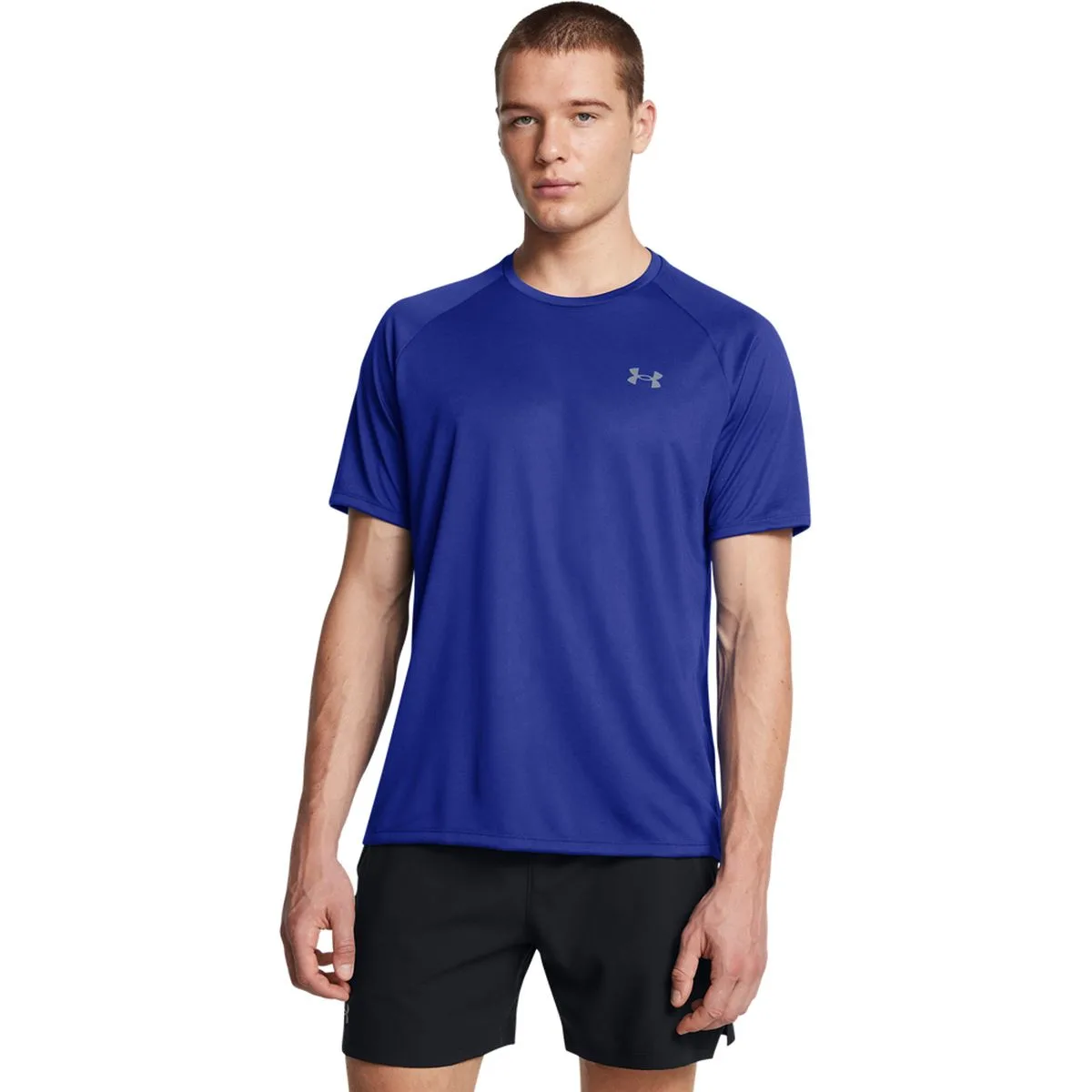 UA Tech 2.0 Tee Herren T-Shirt, schwarz SM
