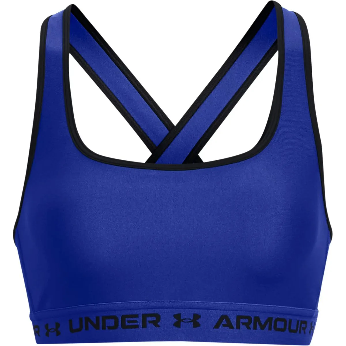 Under Armour Crossback Mid Damen Sport-BH, blau