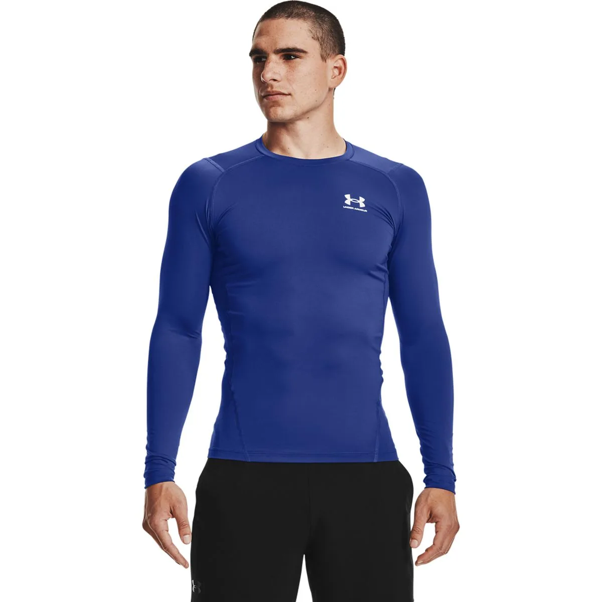 Under Armour HG Armour Comp Herren Longsleeve, schwarz