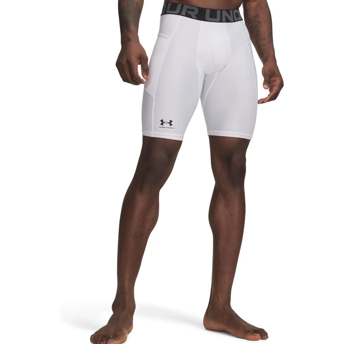 HG Armour Lng Herren Tights, weiß SM