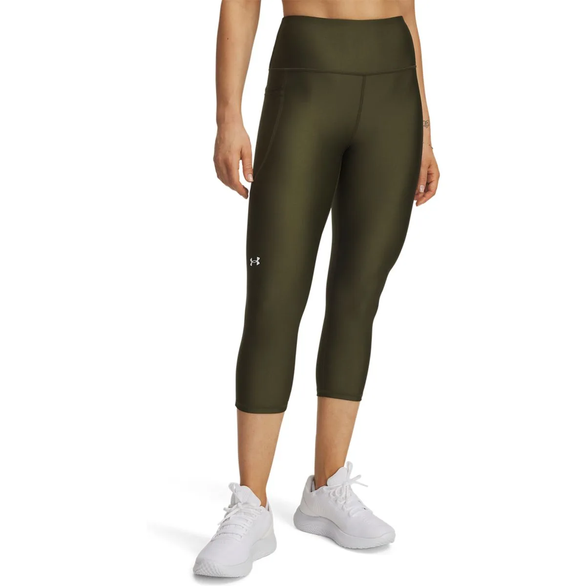 Tech Hi Capri Damen Tights, grün XS
