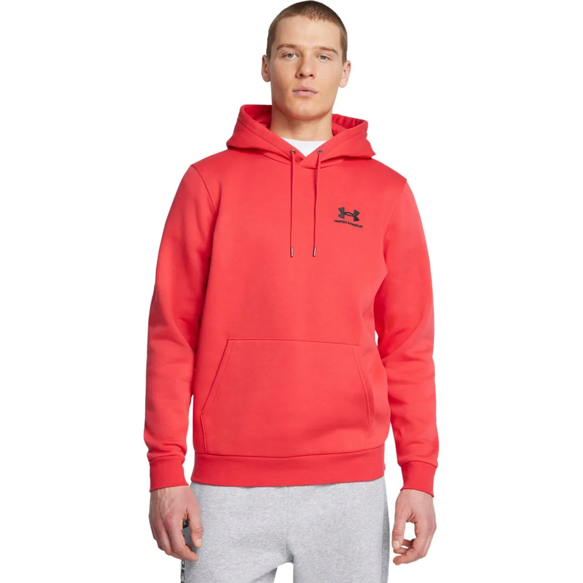 Under Armour Icon Fleece Herren Kapuzensweater, rot