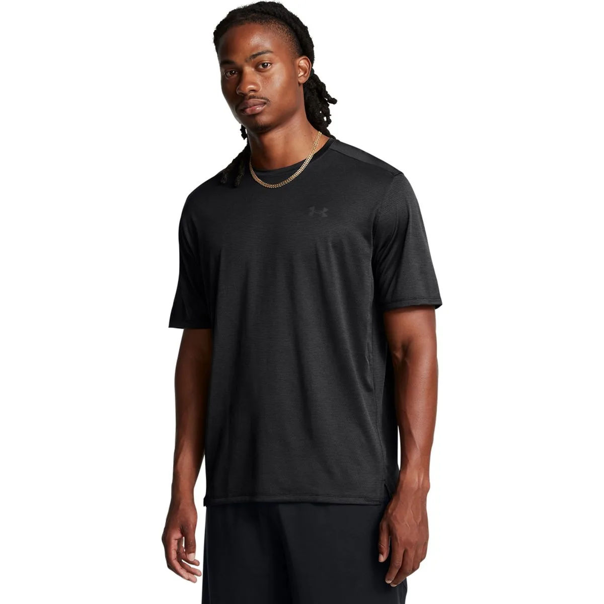Tech Vent Herren T-Shirt, schwarz XL