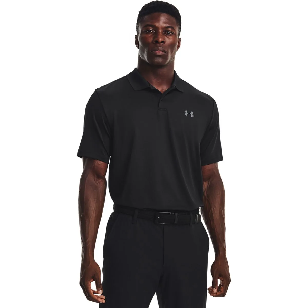 Matchplay Herren Poloshirt, schwarz XL