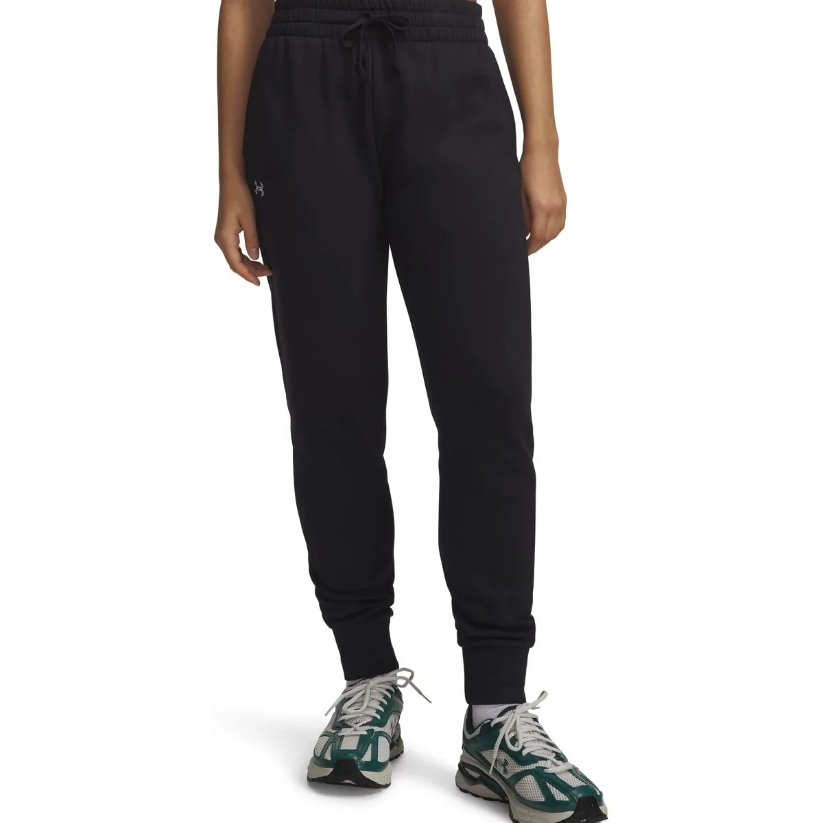 Rival Fleece Damen Trainingshose, schwarz MD