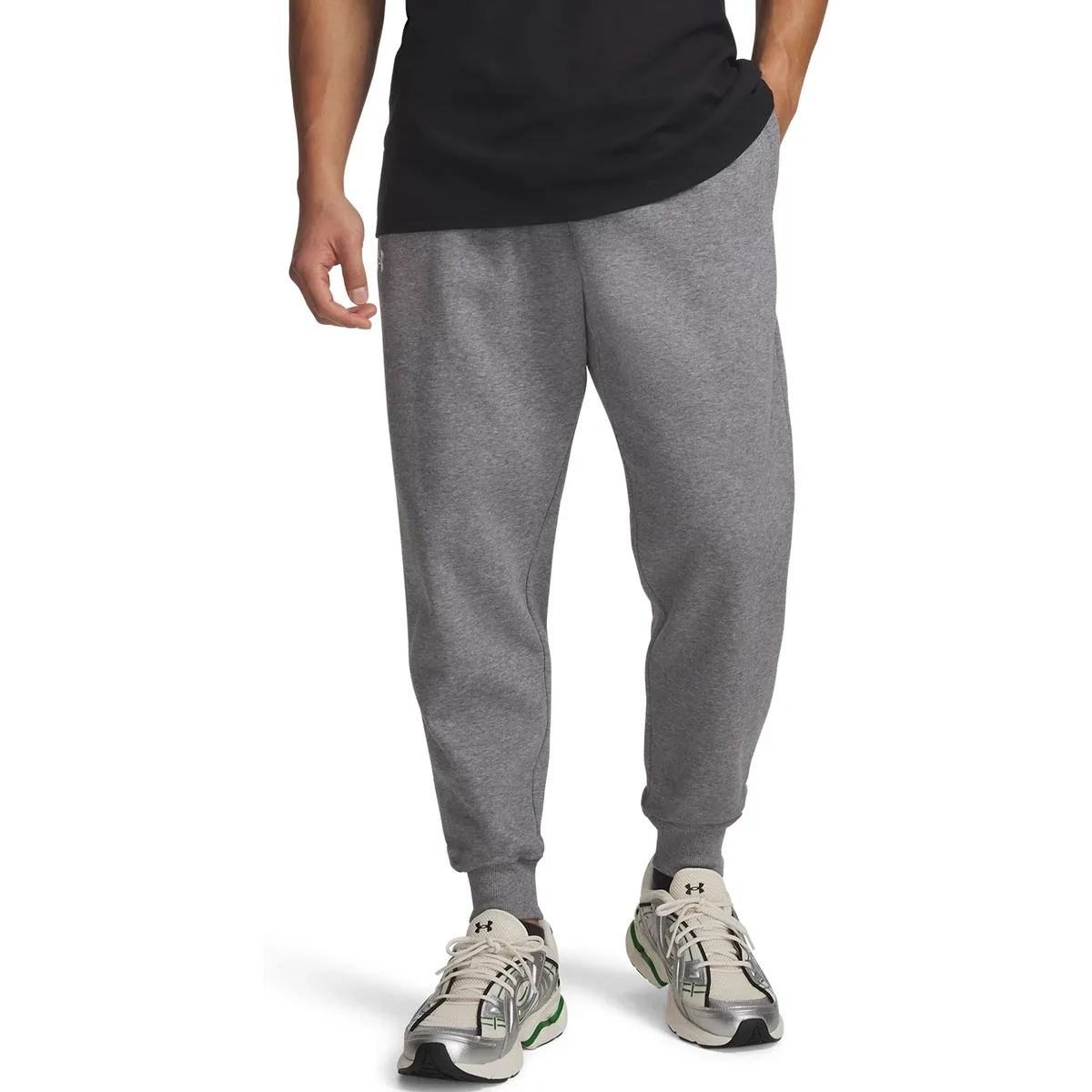 Rival Fleece Herren Trainingshose, grau LG