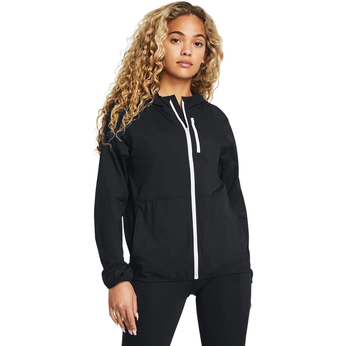 Launch Lightweight Damen Jacke, schwarz XL
