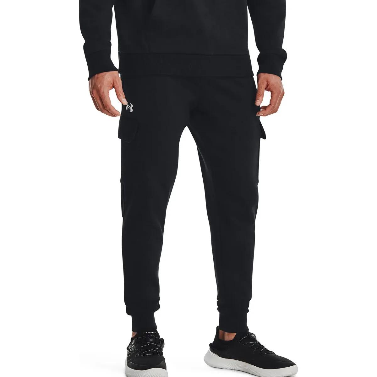 Rival Fleece Herren Trainingshose, schwarz XS