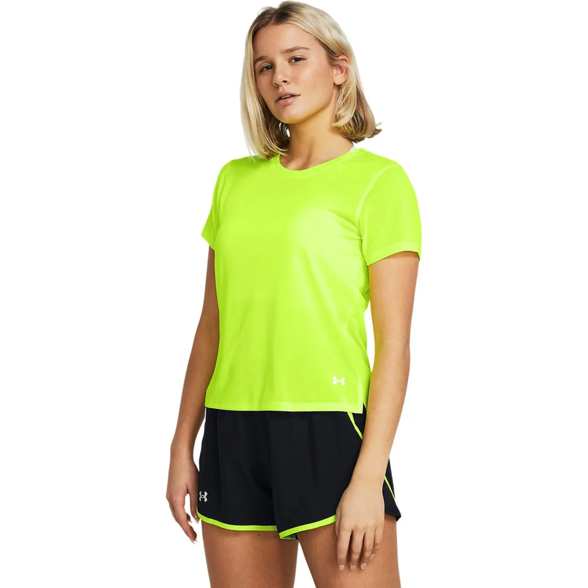 Launch leeve Damen T-Shirt, gelb SM