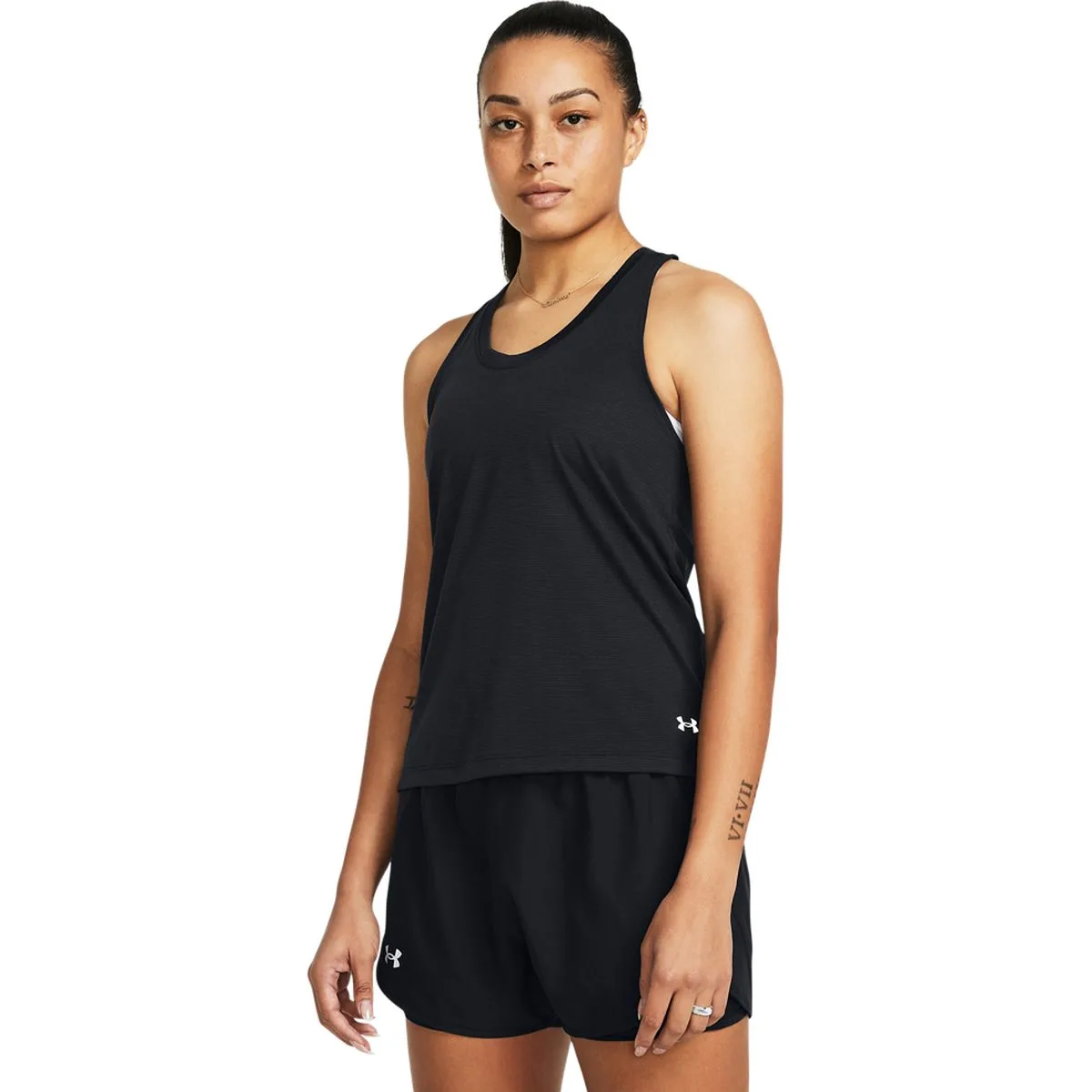 Launch Singlet Damen Tanktop, schwarz MD