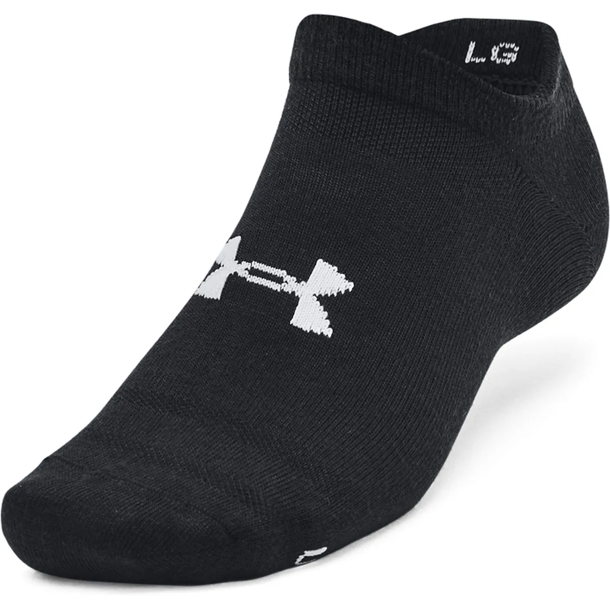 Essential No Show (6er Pack) Socken, schwarz SM