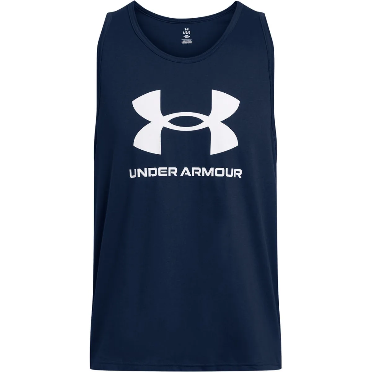 Sportstyle Logo Herren Tanktop, blau LG