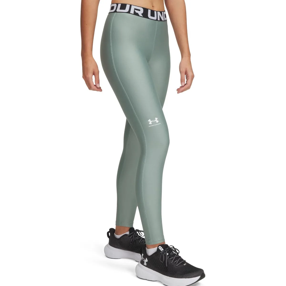 Under Armour HG Damen Tights, grün 197778893641