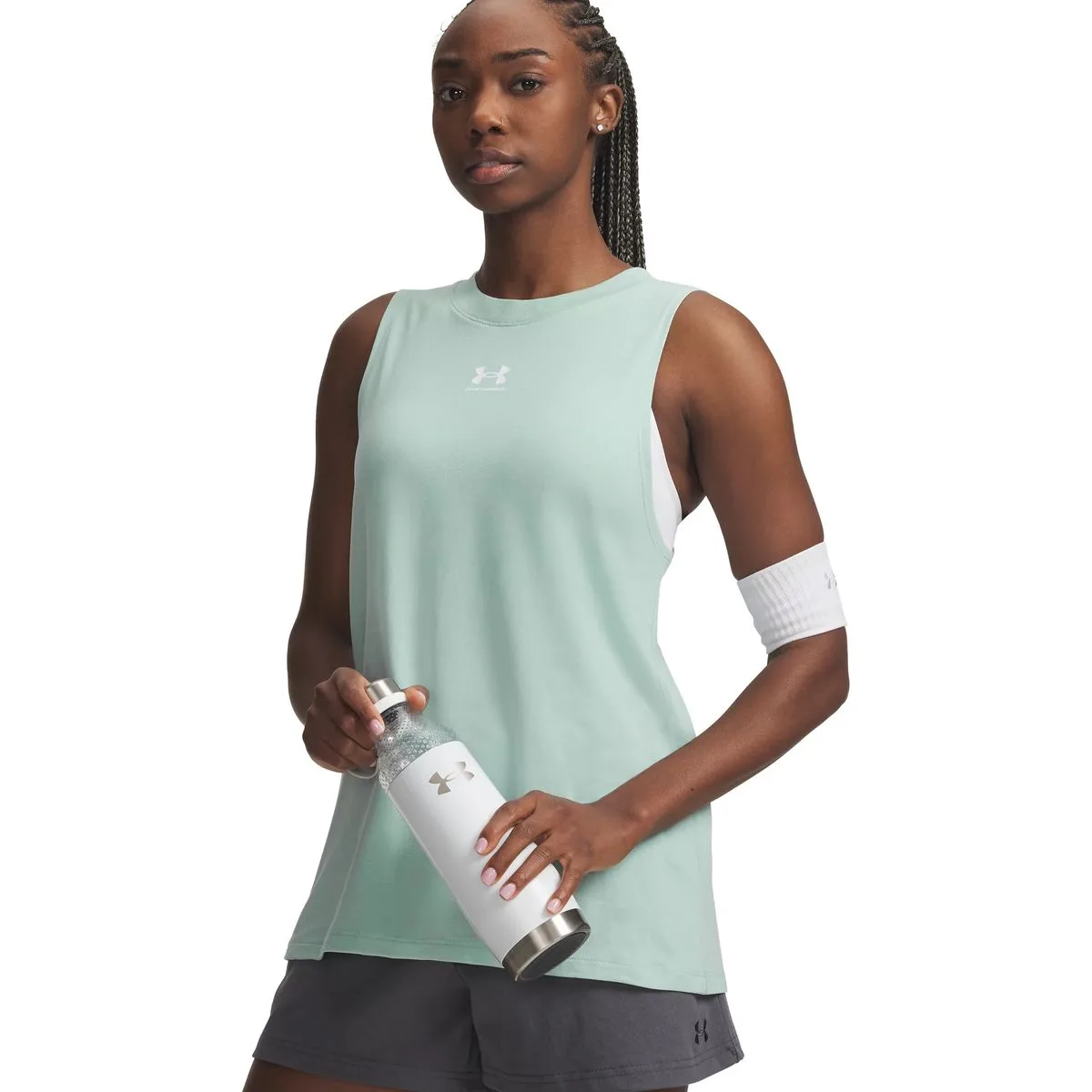 Rival Muscle Damen Tanktop, blau LG