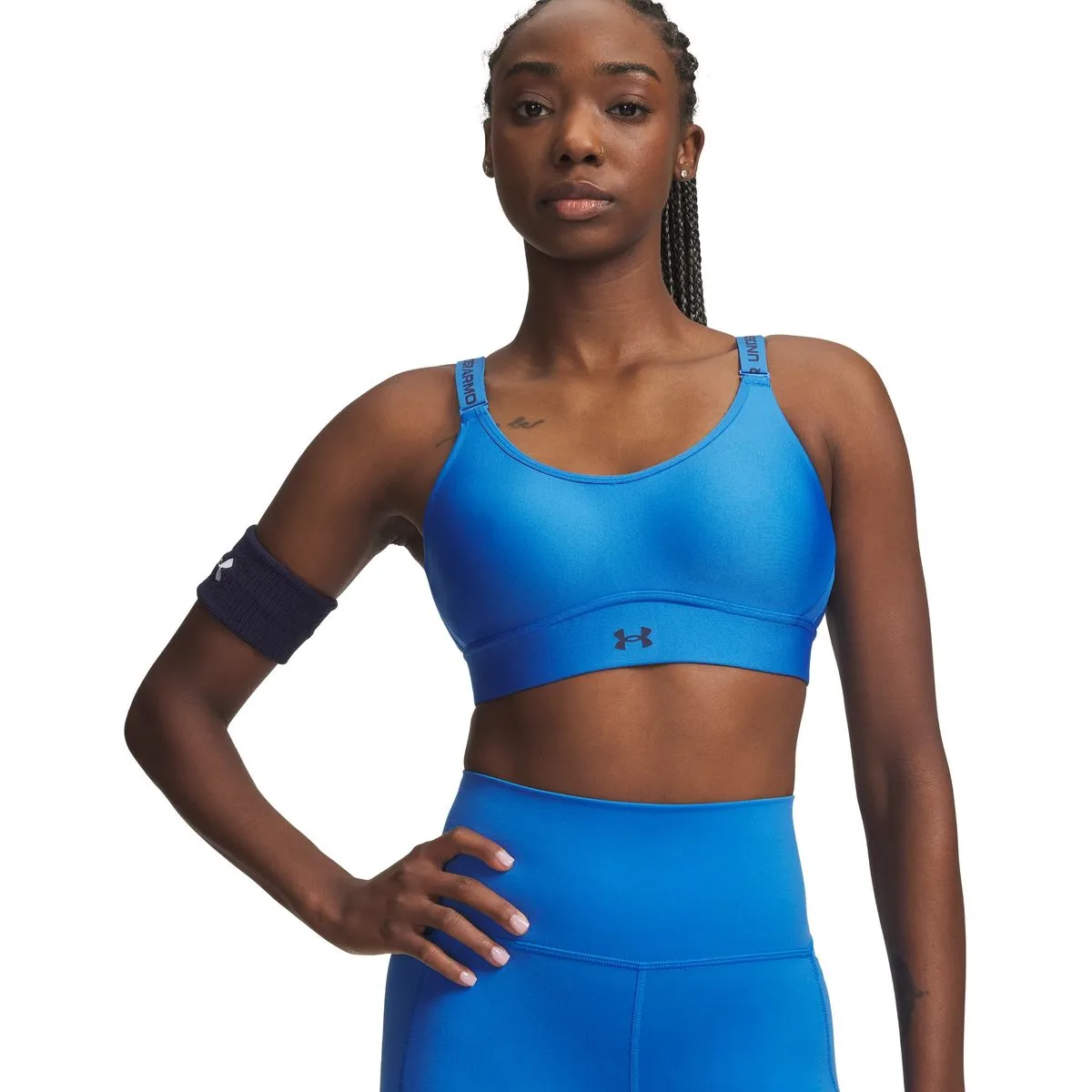 Infinity Mid 2.0 Damen Sport-BH, blau M D-DD