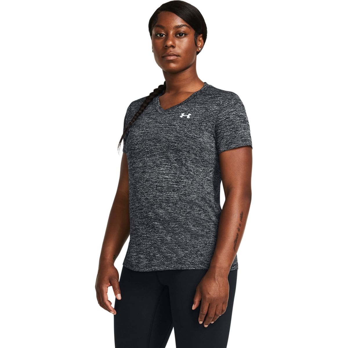 Tech Damen T-Shirt, schwarz LG