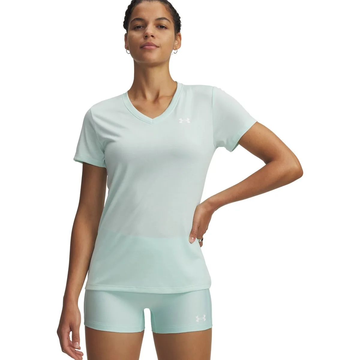Tech Damen T-Shirt, grün LG