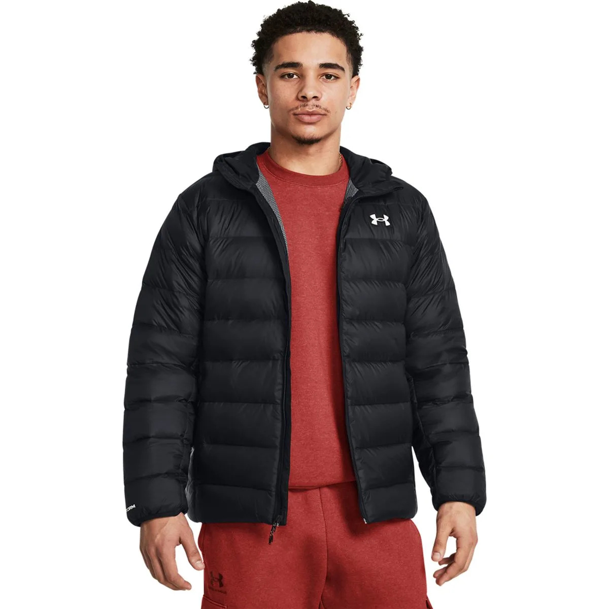 Legend Down Hooded Herren Jacke, schwarz XXL