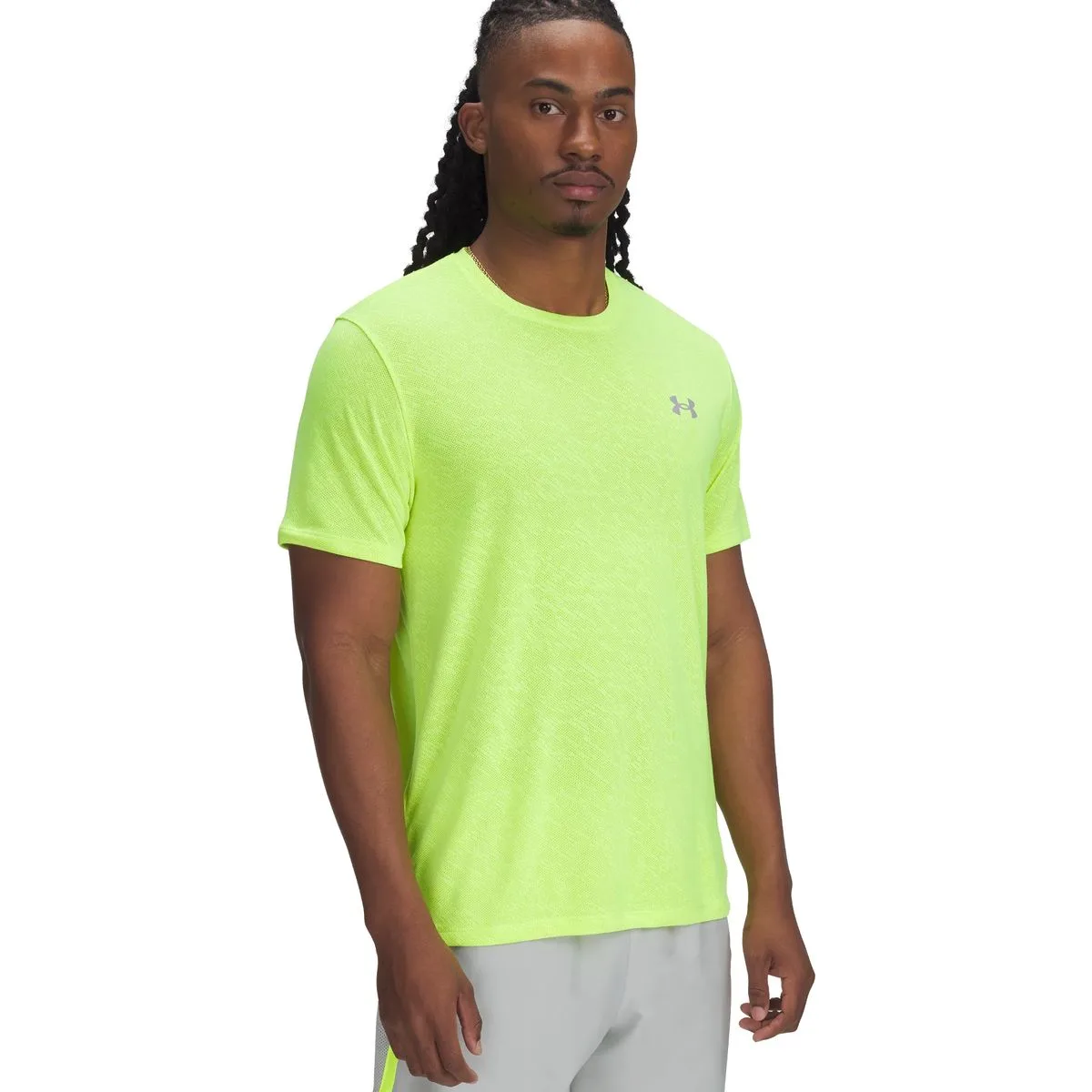 Launch Camo leeve Herren T-Shirt, gelb MD