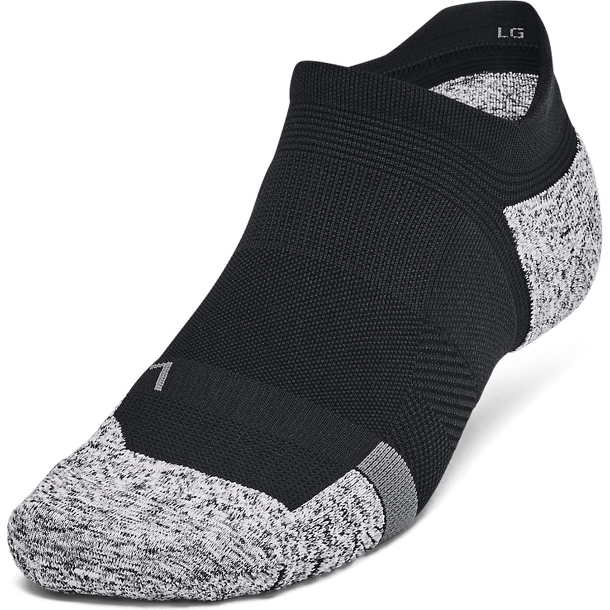 UA AD Pro (3er Pack) No-show Socken, schwarz MD
