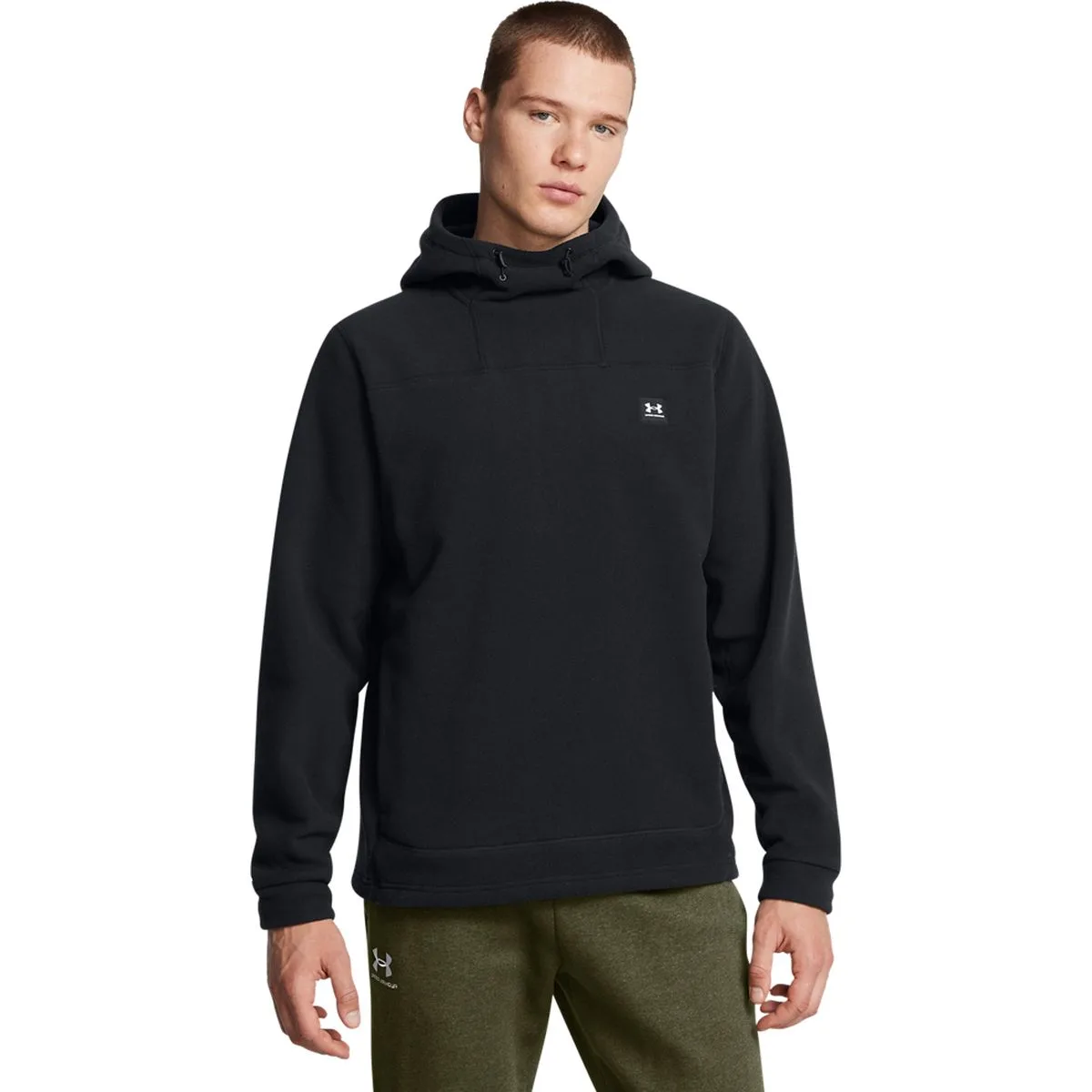 Under Armour Expanse Fleece Herren Kapuzensweater, schwarz