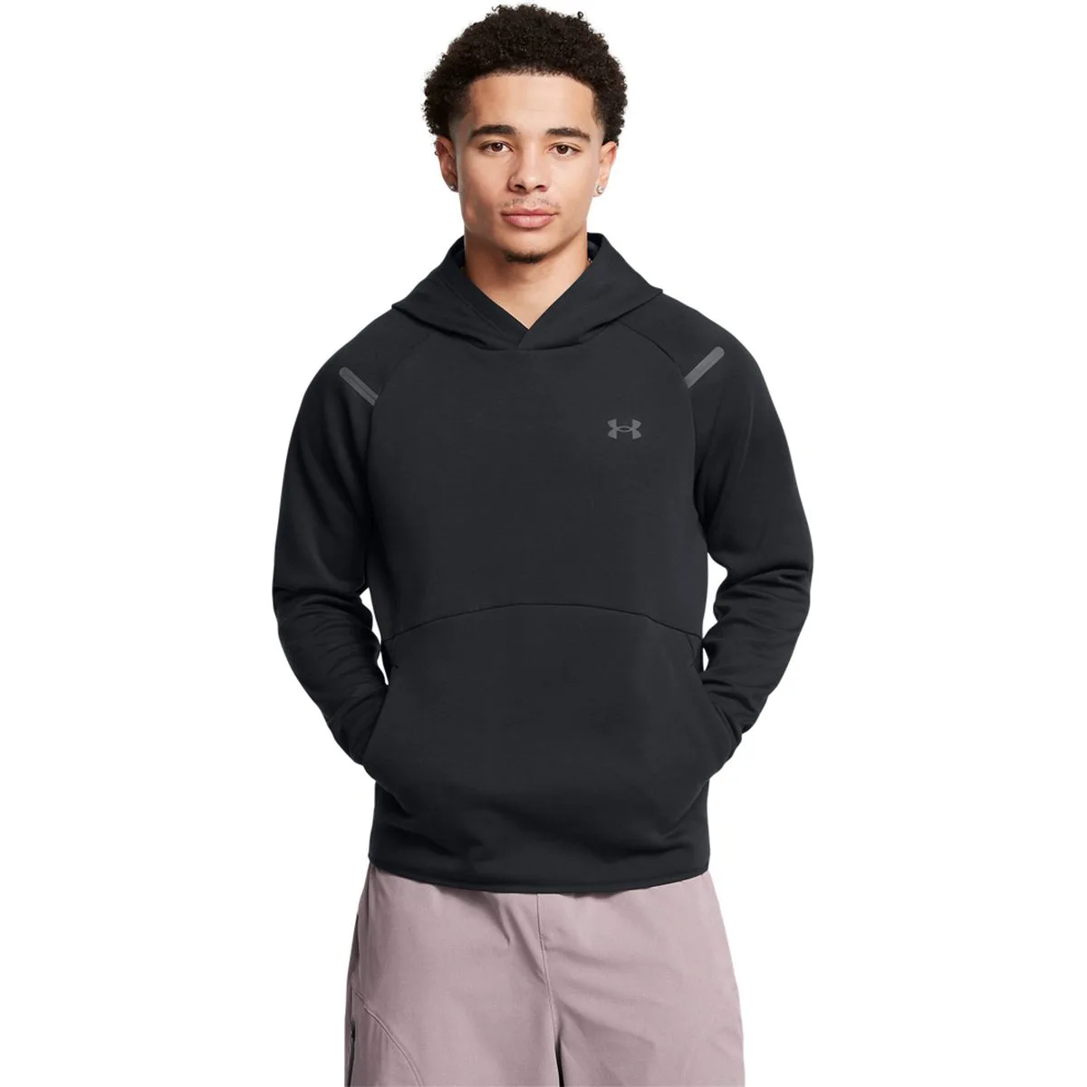 Unstoppable Flc Herren Kapuzensweater, schwarz LG