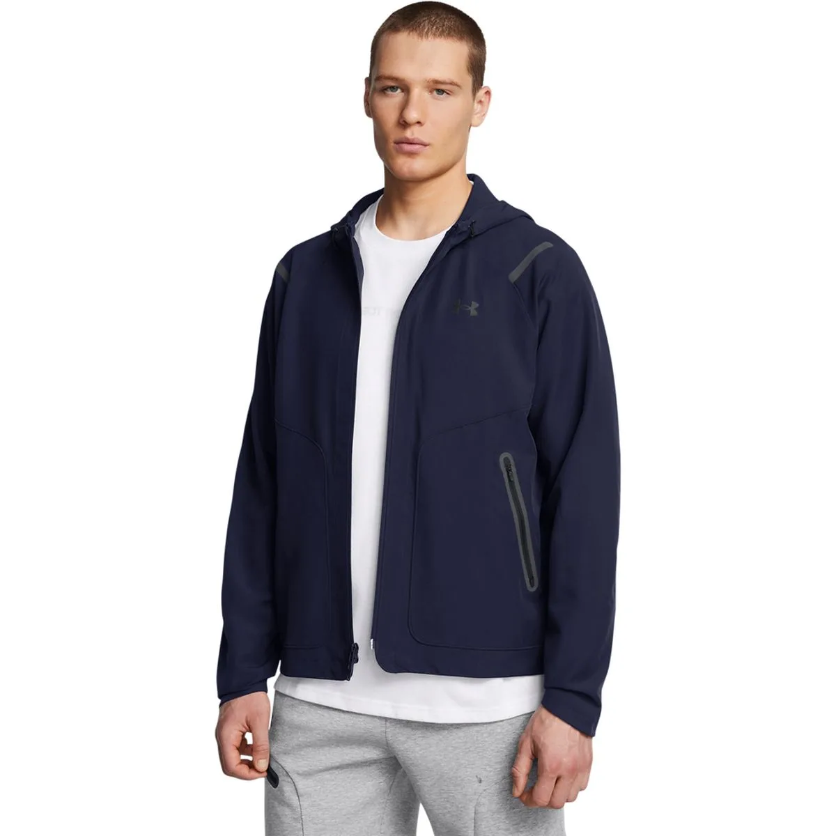 Unstoppable Left Chest Herren Midlayer, blau LG