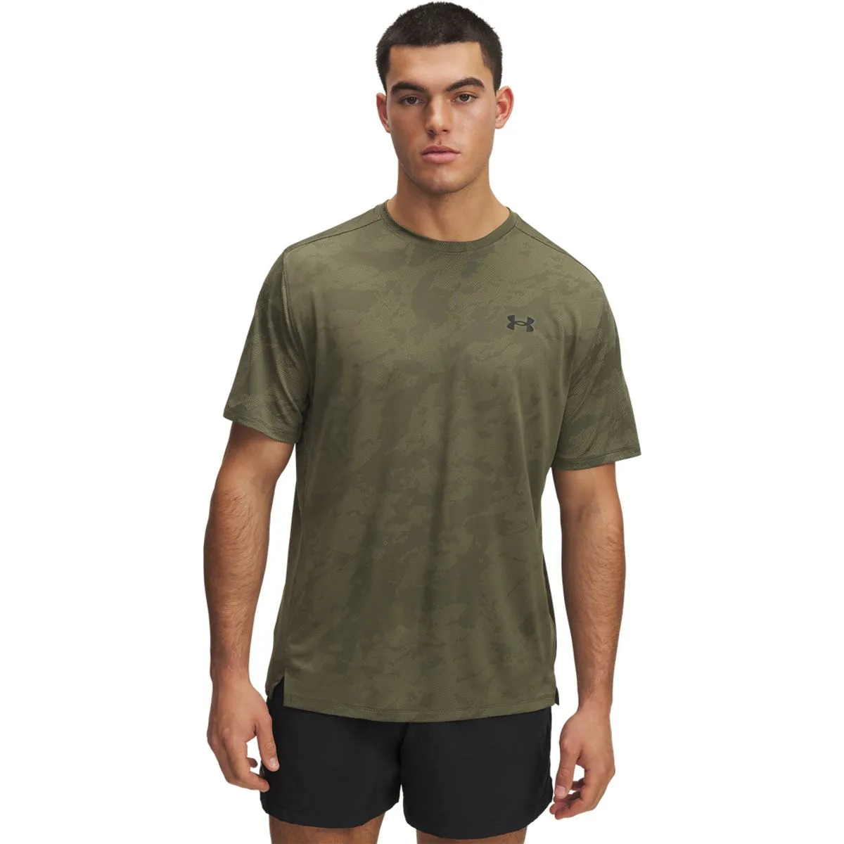 Tech Vent Jcqrd Herren T-Shirt, grün XL