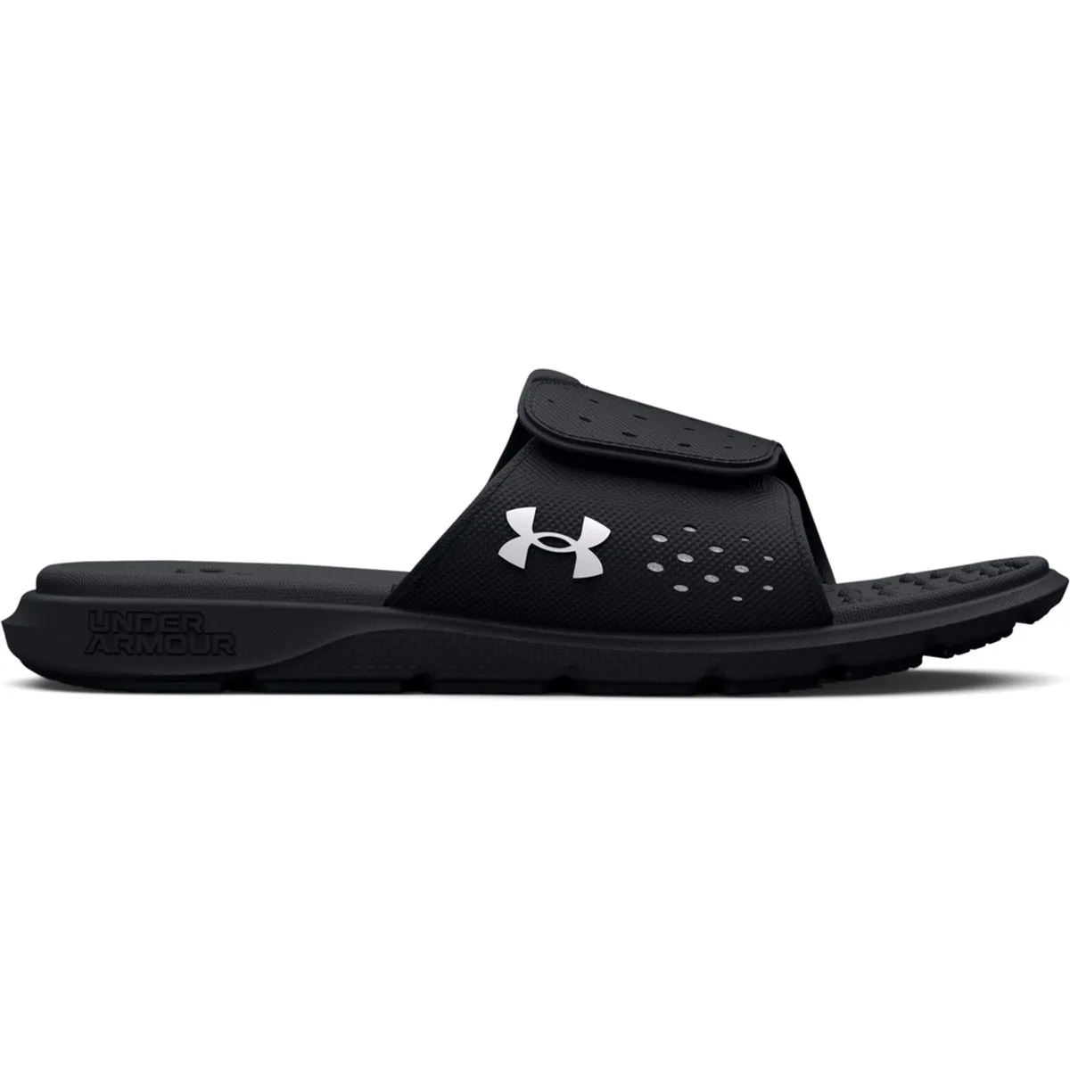 UA Ignite 7 SL Damen Sandalen, schwarz, Größe 36 ½ 36 ½