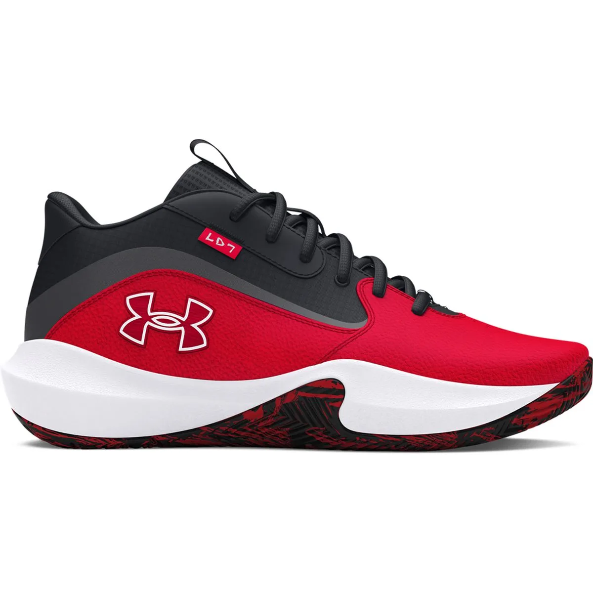 Lockdown 7 Basketballschuhe, rot, Größe 46 46