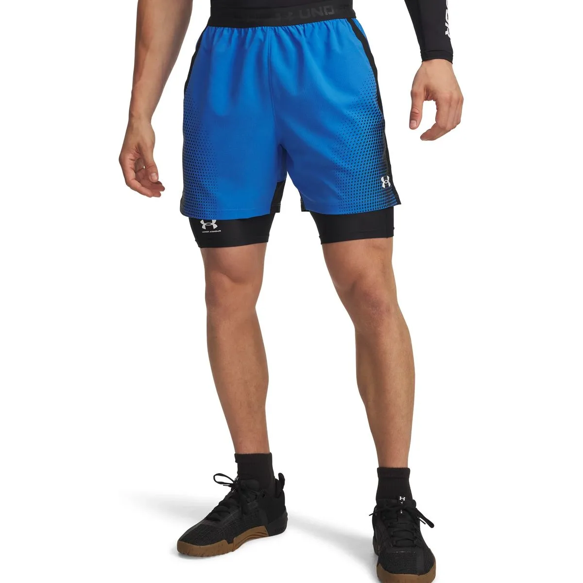 Vanish Graphic Herren Shorts, blau LG