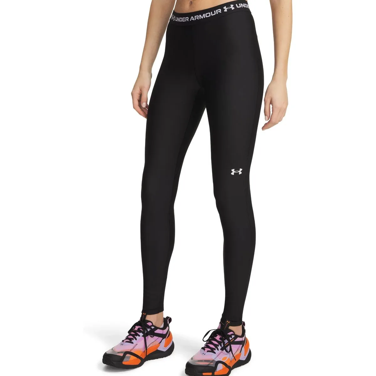 HeatGear Damen Tights, schwarz XL
