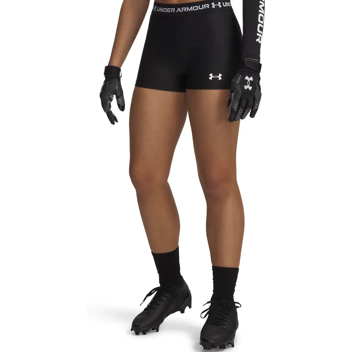 HeatGeary Damen Shorts, schwarz XL