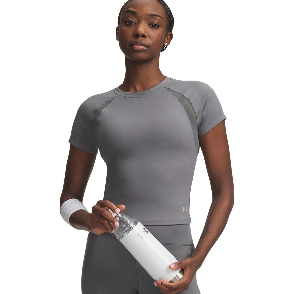 Motion Mesh Damen T-Shirt, grün MD