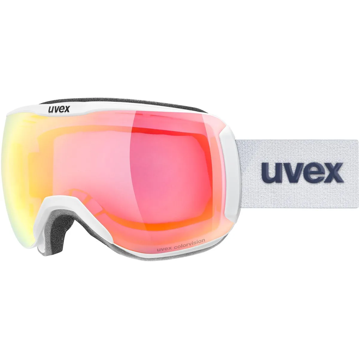 Downhill 2100 Skibrille, weiß one size