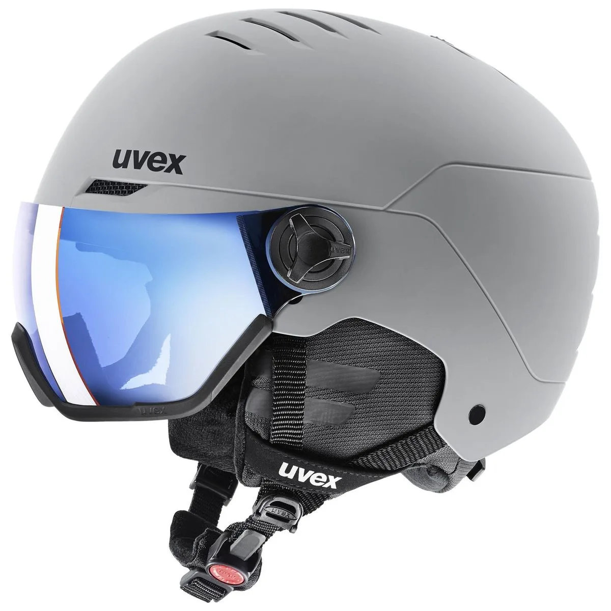 Uvex Wanted Helm, grau 54-58