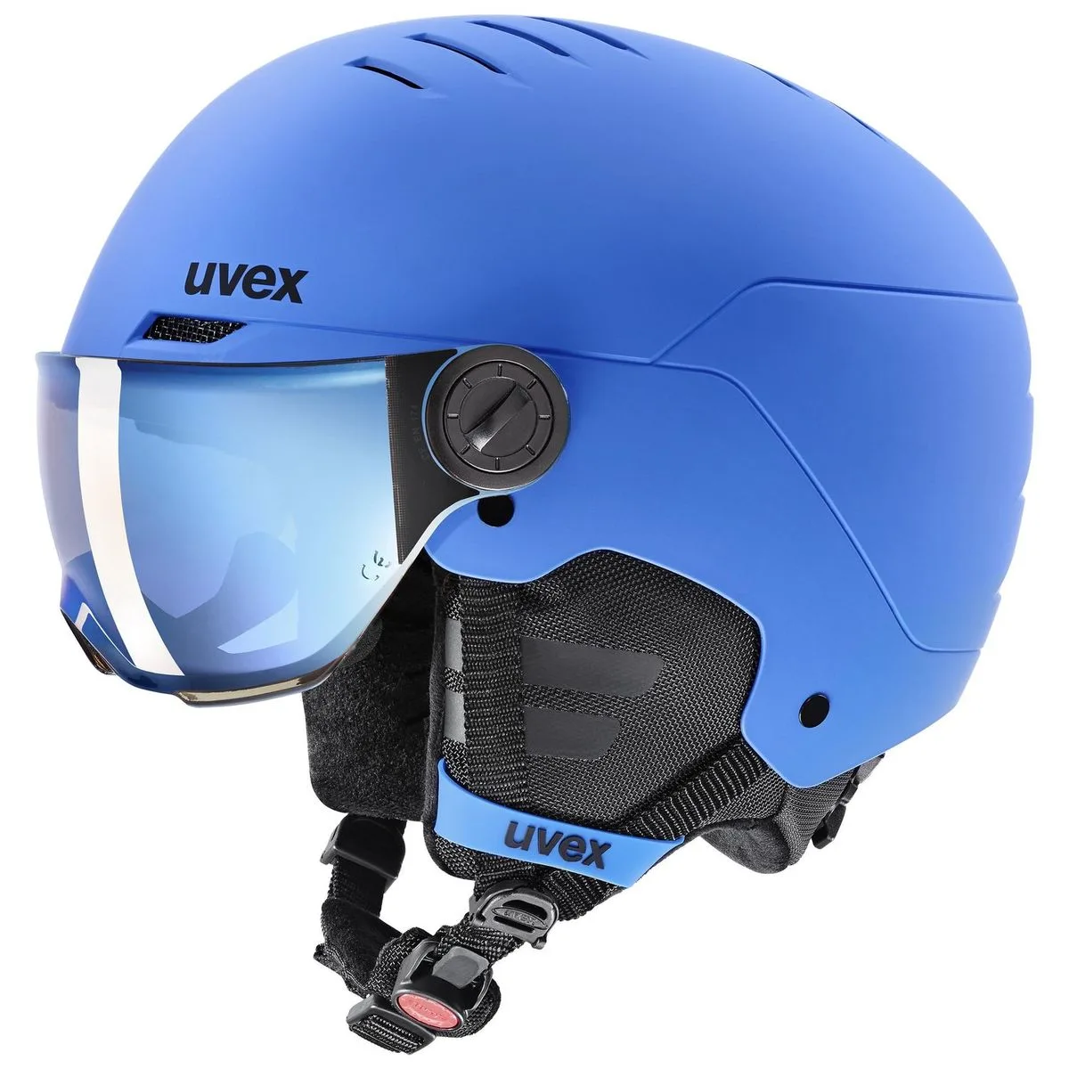 Uvex Rocket Kinder Helm, blau 54-58