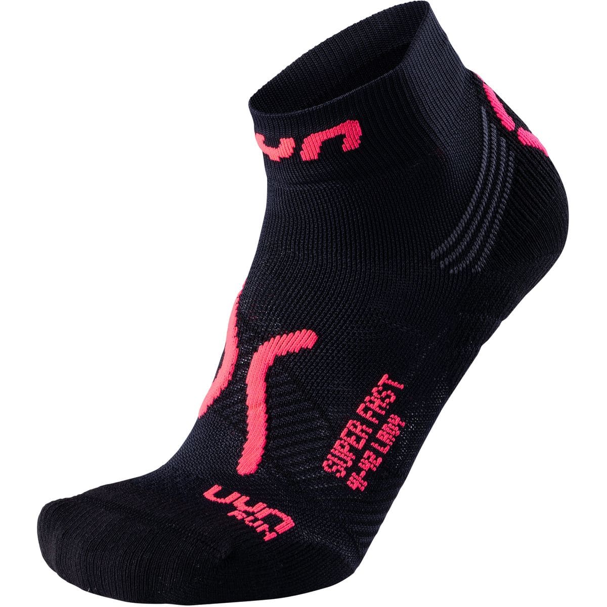 Run Super Fast Damen Socken, schwarz 41/42